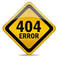 Error 404 page