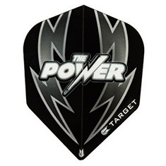 POWER ARC BOLT BLACK/BLACK FLIGHTS - 330160