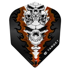 VISION ORANGE QUAD SKULL NO6 STD BAGGED - 300870