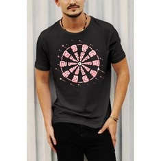 T-SHIRT BRAIN - BLACK