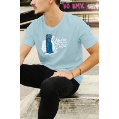 T-SHIRT YMP - LIGHT BLUE