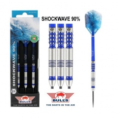 SHOCKWAVE 90%, 23G STEEL TIP DARTS