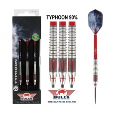 TYPHOON 90%, 25G STEEL TIP DARTS