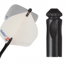 Target Flight Protectors Black - 109822
