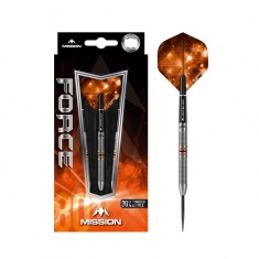 FORCE M25 BLACK/ORANGE 22G STEEL TIP