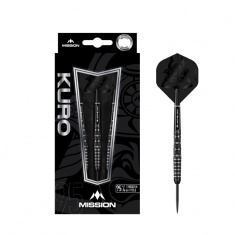 KURO BLACK TITANIUM M3 22G STEEL TIP
