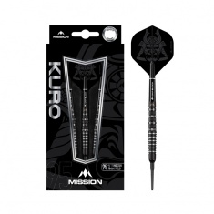 KURO BLACK TITANIUM M3 18G SOFT TIP