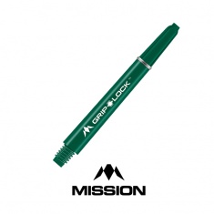 GRIPLOCK DART SHAFTS GREEN MEDIUM