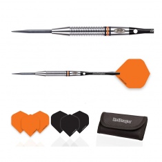 RED DRAGON AMBERJACK 17, 24G STEEL TIP DARTS