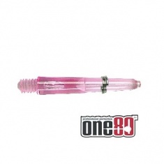 PROPLAST DART SHAFT TRANSPARENT PINK VERY SHORT