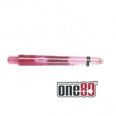 PROPLAST DART SHAFT TRANSPARENT PINK MIDI