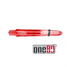 PROPLAST DART SHAFT TRANSPARENT RED SHORT