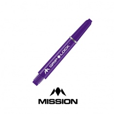 GRIPLOCK DART SHAFTS PURPLE TWEENIE