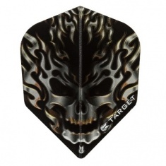 VISION BLACK FLAMING SKULL NO6 STANDARD PIKADO PERA - 300620