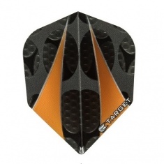 VISION ORANGE TWIN SAIL NO6 STANDARD DART FLIGHTS - 300710